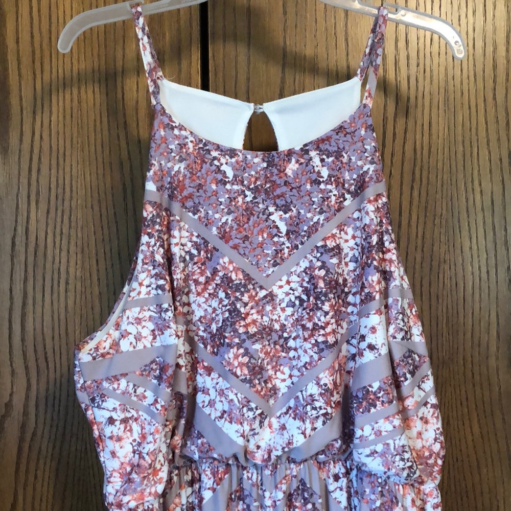 Lavender, white and pink maxi dress!